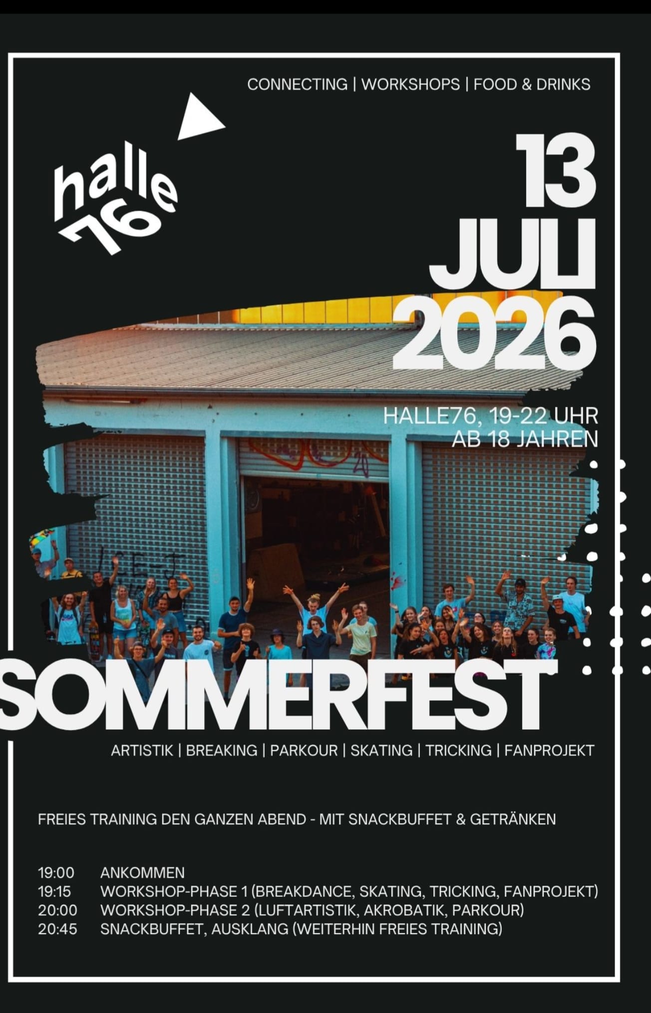 Einladung zum Sommerfest des STJA am 13.07.2026