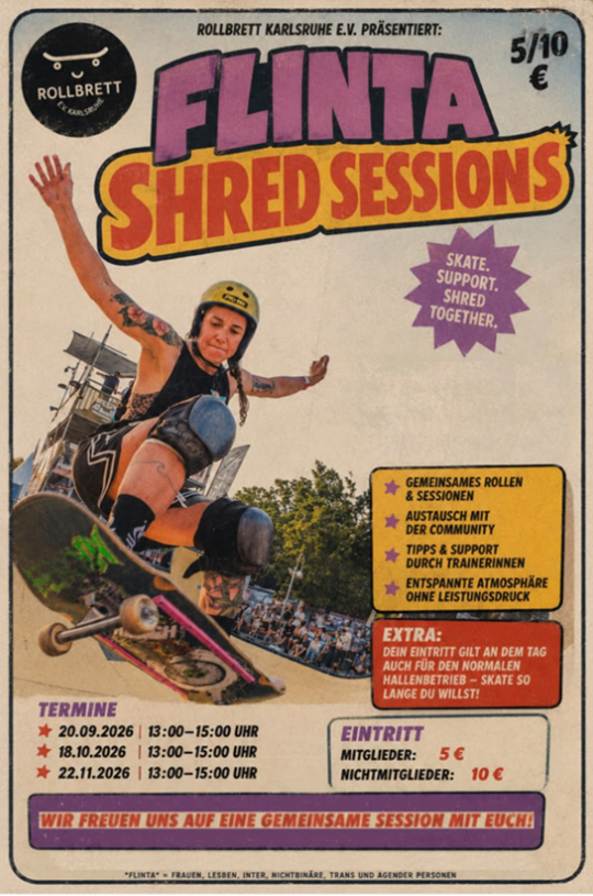 NEU: FLINTA* Shred Session